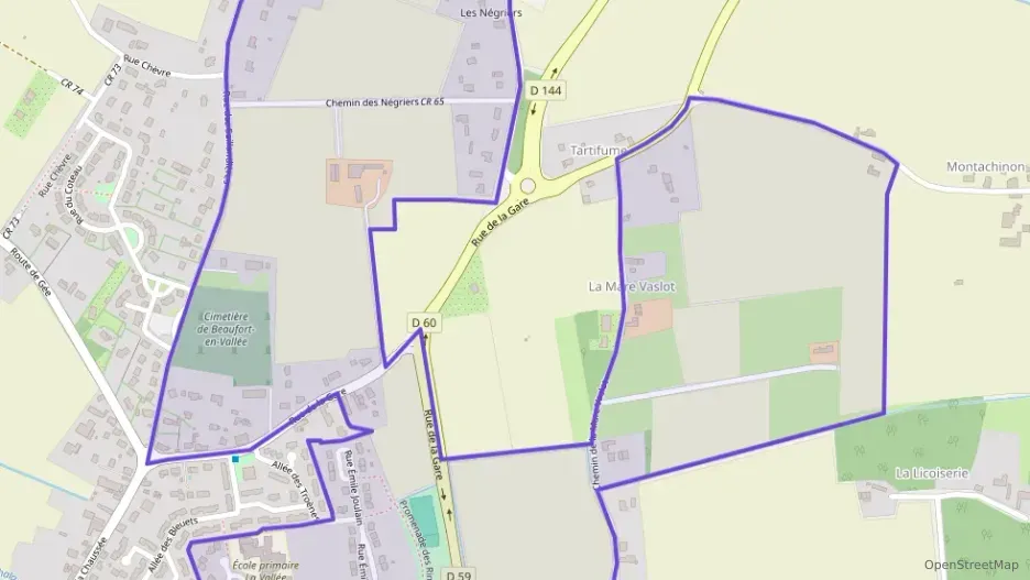 Maison 92 m² quatre pièces à vendre à Beaufort-en-Anjou