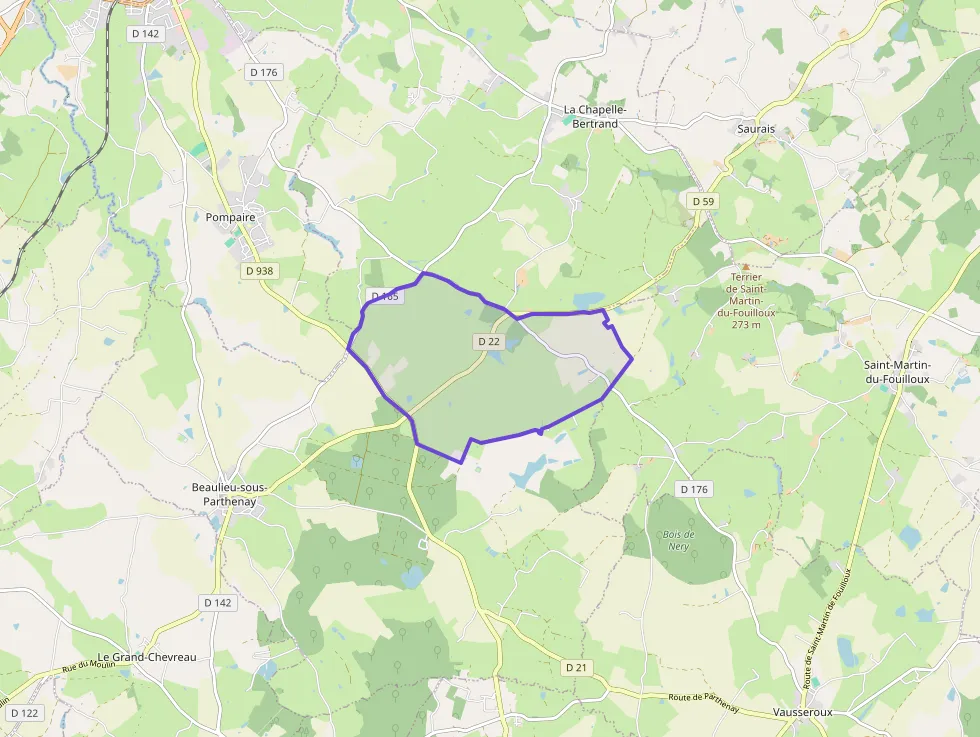 Maison 60 m² deux pieces à vendre à Beaulieu-sous-Parthenay