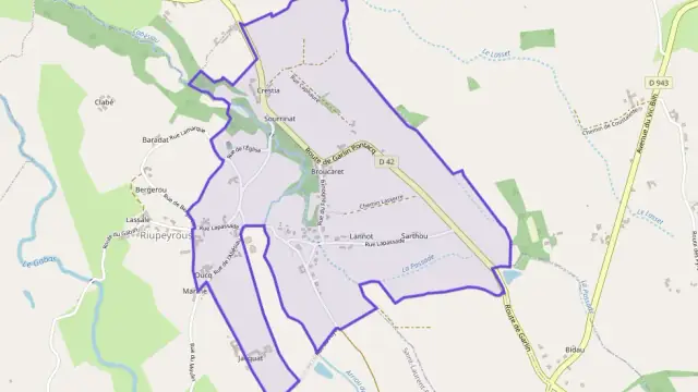 Maison 82 m² quatre pièces à vendre à Riupeyrous