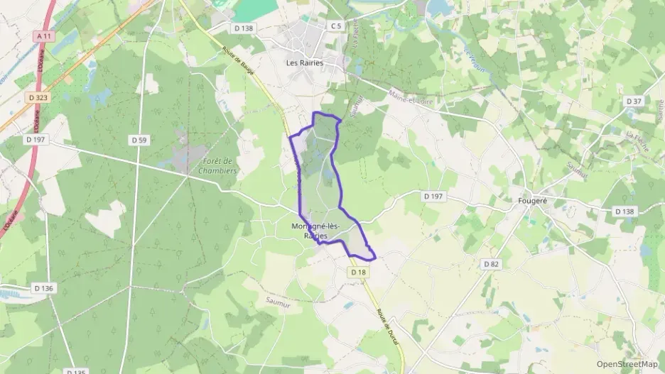 Maison 221 m² sept pièces à vendre à Montigné-lès-Rairies