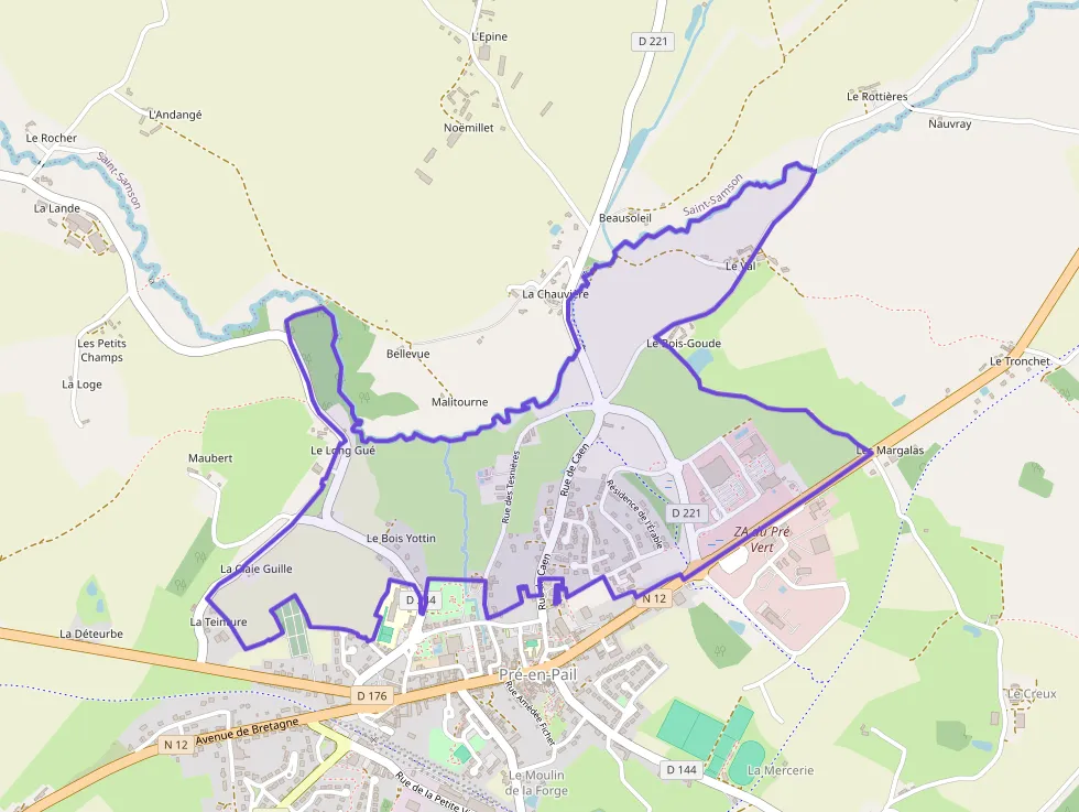 Maison 63 m² quatre pièces à vendre à Pré-en-Pail-Saint-Samson