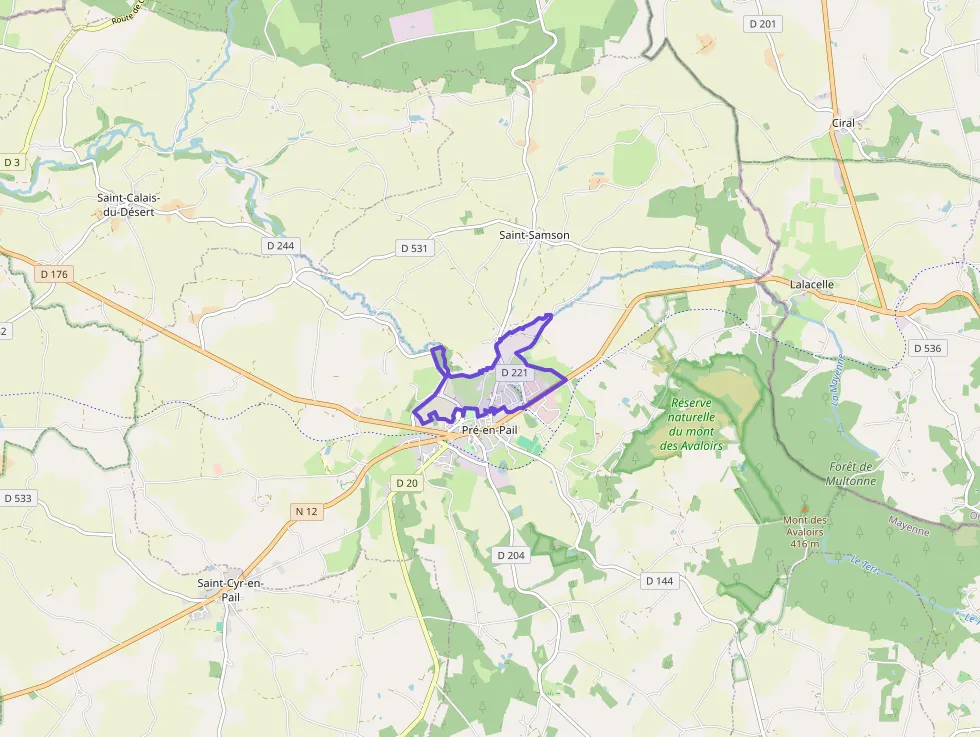 Maison 63 m² quatre pièces à vendre à Pré-en-Pail-Saint-Samson