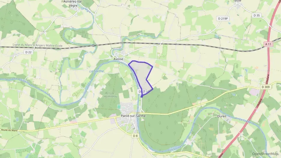 Maison 80 m² trois pièces à vendre à Avoise Maison 80 m² trois pièces à vendre à Avoise