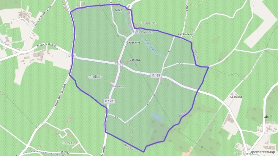 Maison 88 m² quatre pièces à vendre à Guillac Maison 88 m² quatre pièces à vendre à Guillac