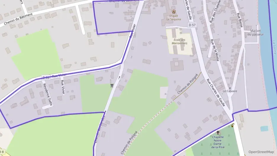 Maison 90 m² quatre pièces à vendre à Parcé-sur-Sarthe