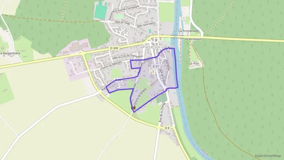 Maison 90 m² quatre pièces à vendre à Parcé-sur-Sarthe