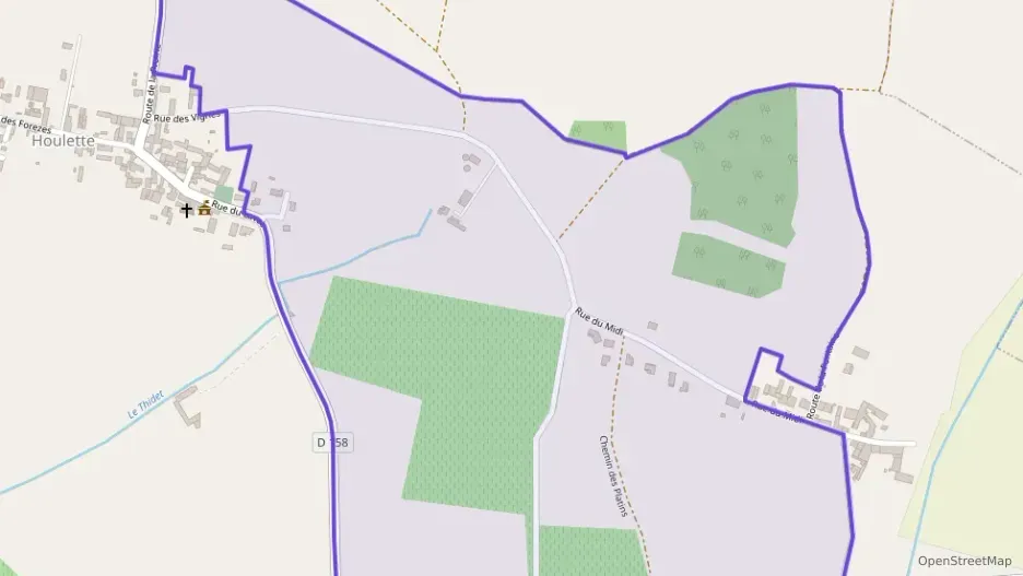 Maison 60 m² trois pièces à vendre à Houlette Maison 60 m² trois pièces à vendre à Houlette