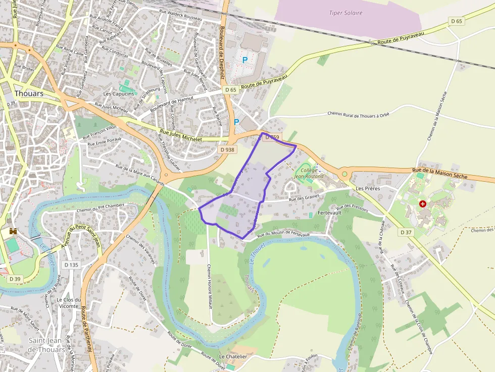 Maison 79 m² trois pièces à vendre à Thouars