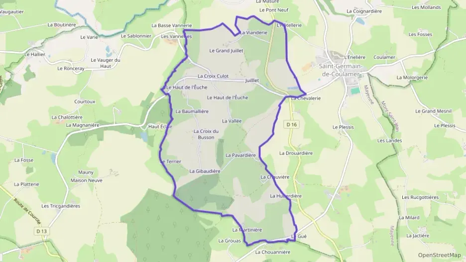 Maison 75 m² trois pièces à vendre à Saint-Germain-de-Coulamer Maison 75 m² trois pièces à vendre à Saint-Germain-de-Coulamer