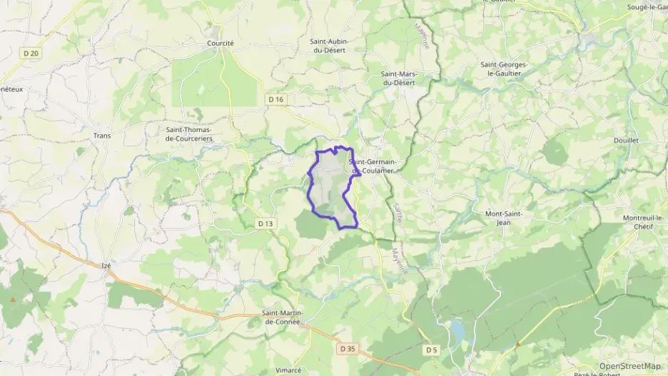 Maison 75 m² trois pièces à vendre à Saint-Germain-de-Coulamer Maison 75 m² trois pièces à vendre à Saint-Germain-de-Coulamer