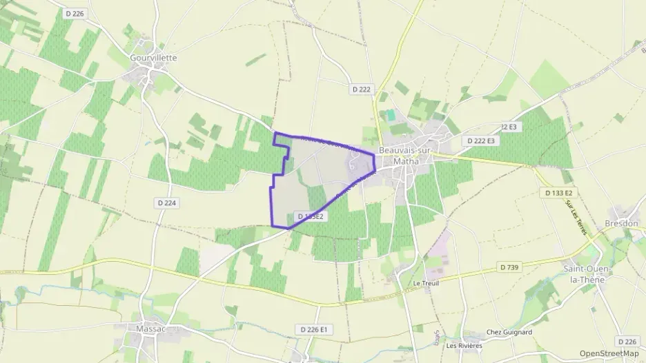 Maison 95 m² quatre pièces à vendre à Beauvais-sur-Matha