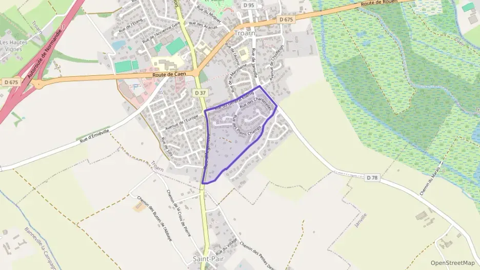 Maison 91 m² quatre pièces à vendre à Troarn