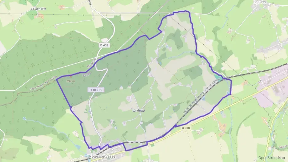 Maison 77 m² trois pièces à vendre à Rouessé-Vassé