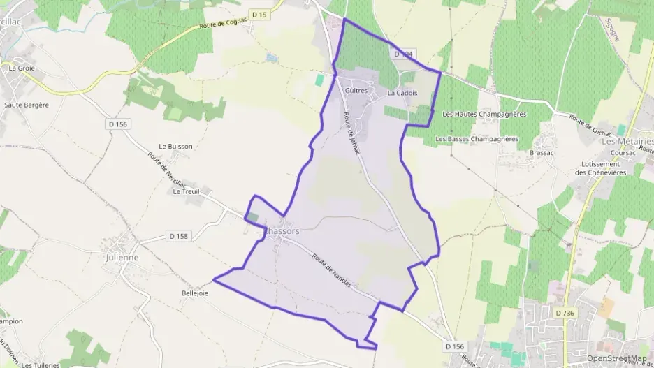 Maison 121 m² six pièces à vendre à Chassors Maison 121 m² six pièces à vendre à Chassors