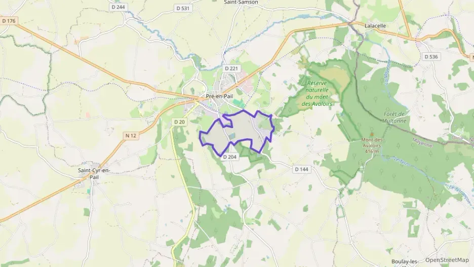 Maison 47 m² trois pièces à vendre à Pré-en-Pail-Saint-Samson