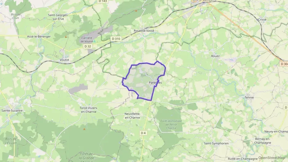 Maison 61 m² trois pièces à vendre à Parennes