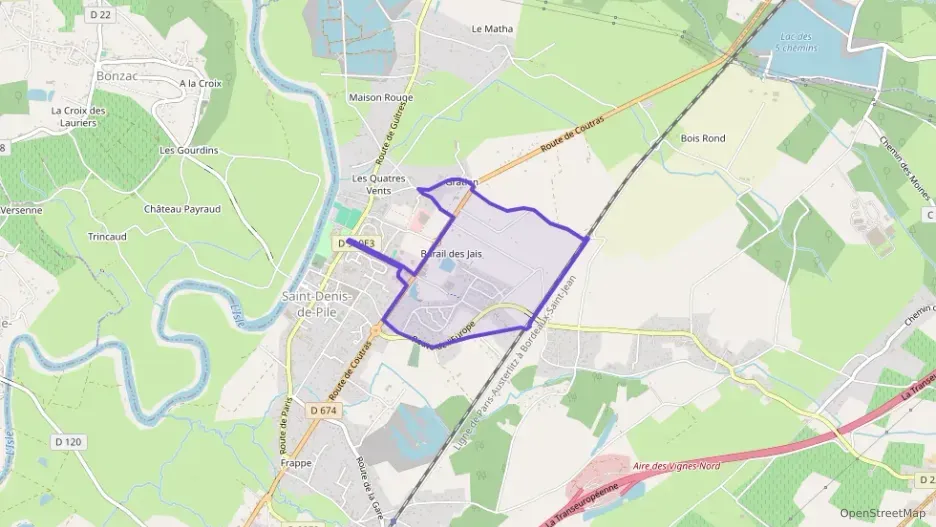 Maison 105 m² cinq pièces à vendre à Saint-Denis-de-Pile Maison 105 m² cinq pièces à vendre à Saint-Denis-de-Pile