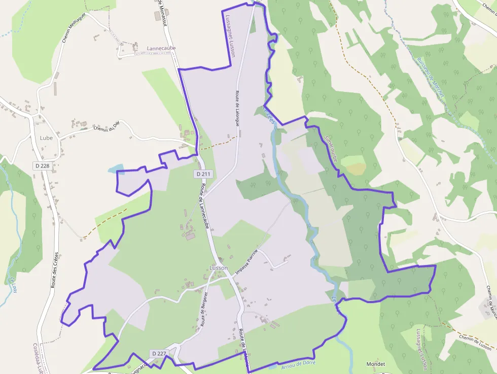 Maison 96 m² trois pièces à vendre à Lussagnet-Lusson