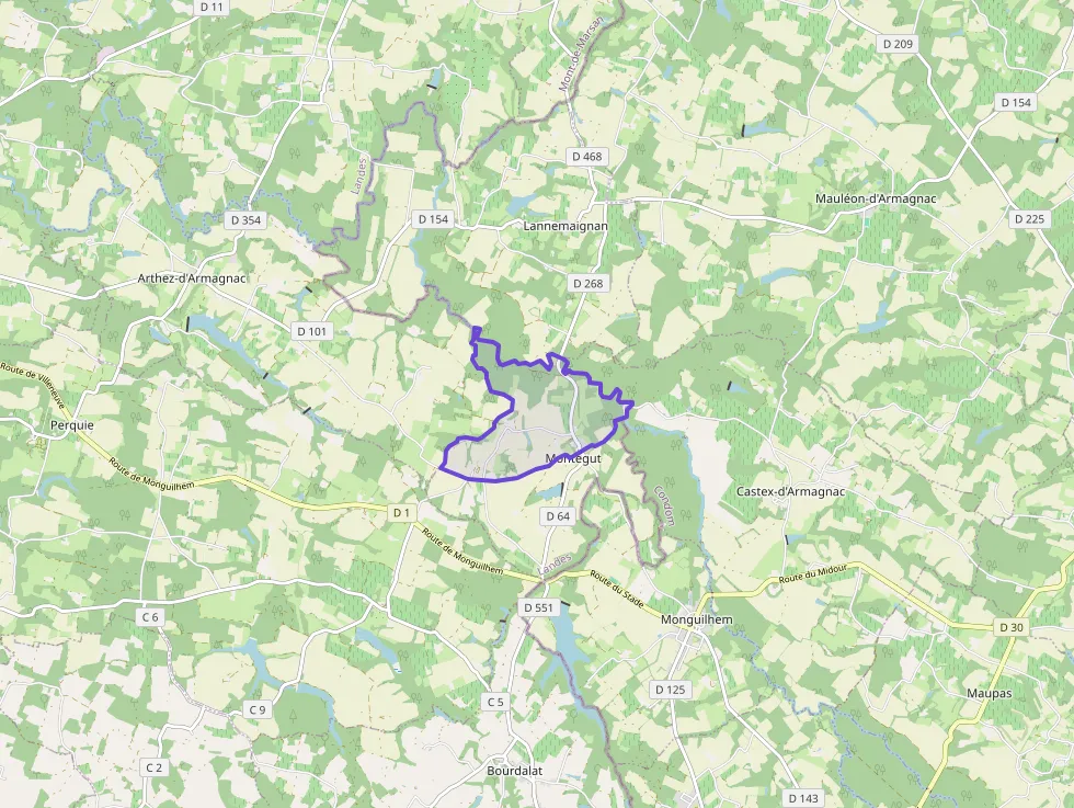 Maison 80 m² trois pièces à vendre à Montégut