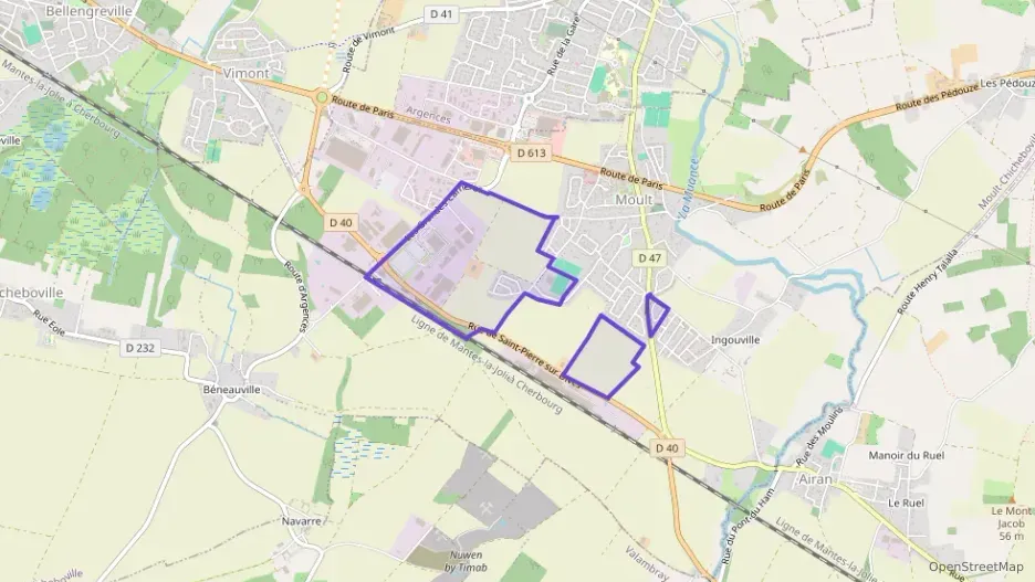 Maison 79 m² quatre pièces à vendre à Moult-Chicheboville