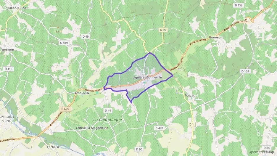 Maison 285 m² sept pièces à vendre à Lignières-Ambleville