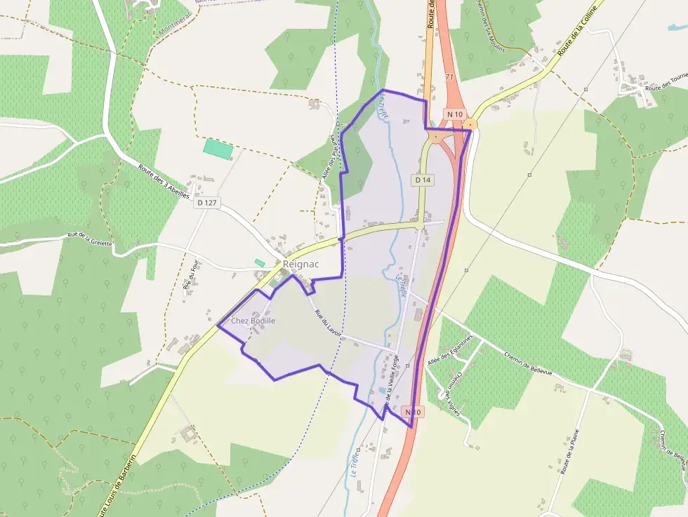 Maison 104 m² trois pièces à vendre à Reignac