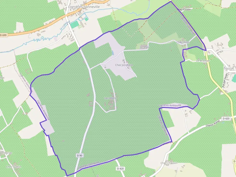 Maison 60 m² quatre pièces à vendre à Lignières-Ambleville