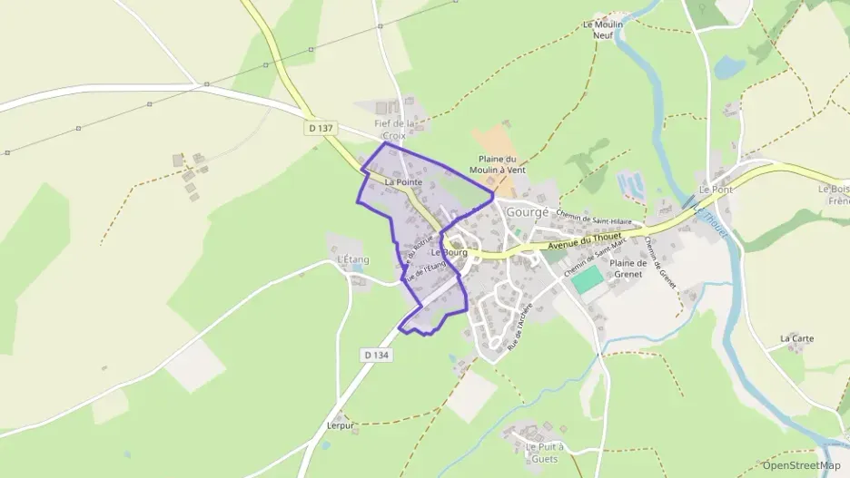 Maison 40 m² deux pieces à vendre à Gourgé