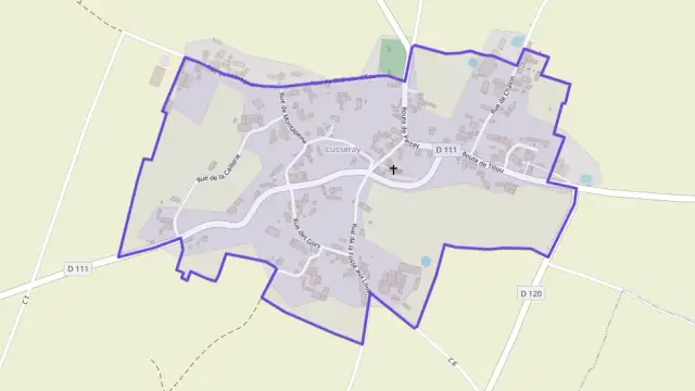 Maison 133 m² trois pièces à vendre à Lusseray