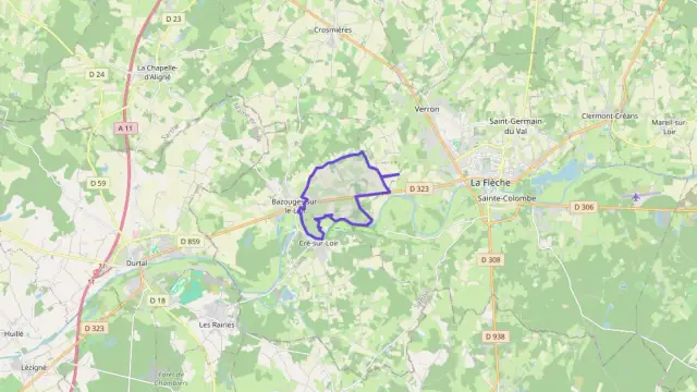 Maison 90 m² quatre pièces à vendre à Bazouges Cré sur Loir