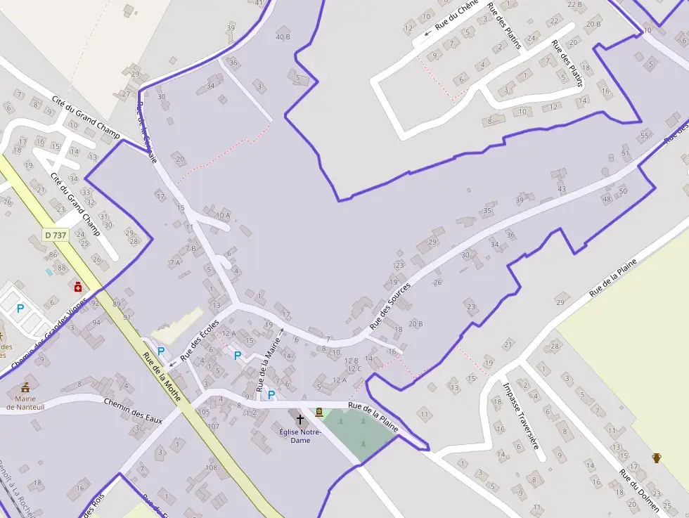 Maison 87 m² trois pièces à vendre à Nanteuil