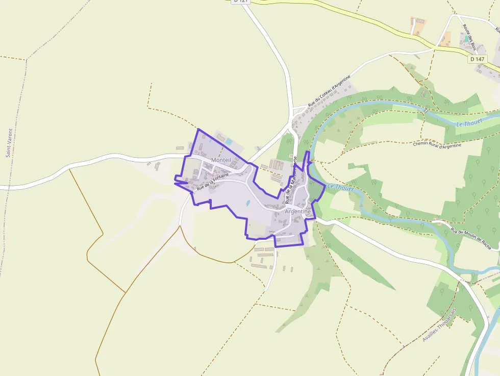 Maison 66 m² deux pieces à vendre à Saint-Généroux