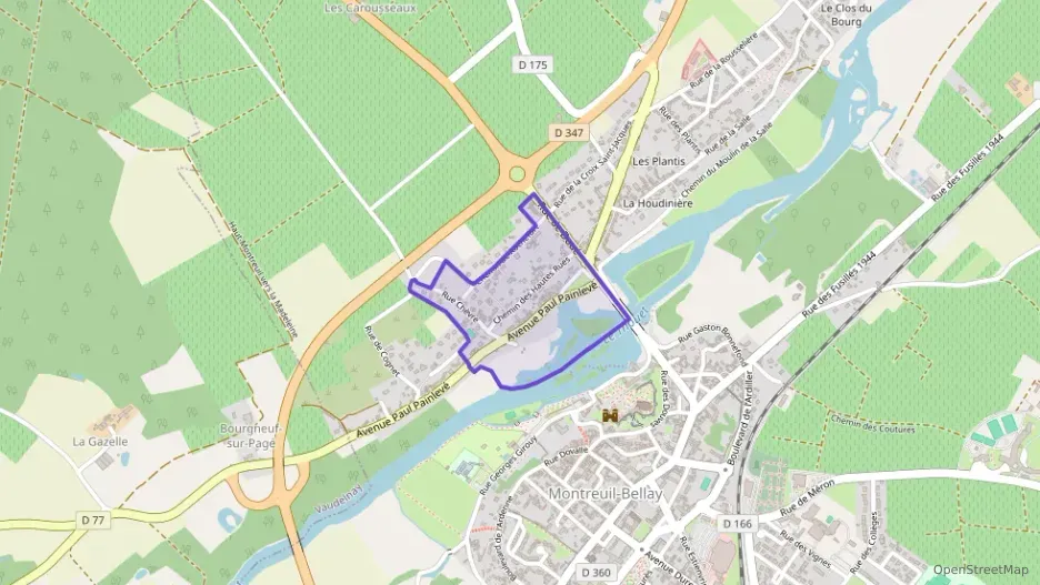 Maison 114 m² quatre pièces à vendre à Montreuil-Bellay Maison 114 m² quatre pièces à vendre à Montreuil-Bellay