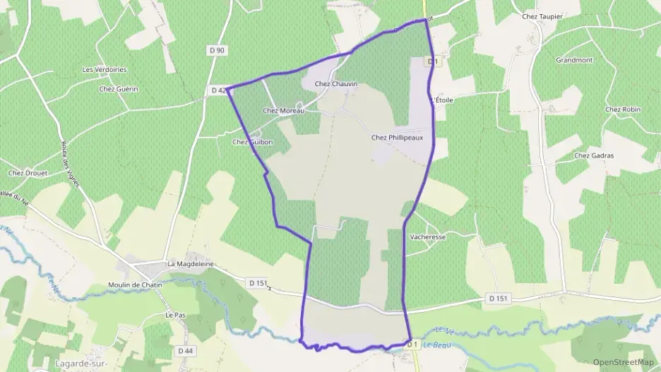 Maison 60 m² trois pièces à vendre à Bellevigne