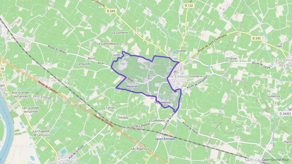 Maison 60 m² deux pieces à vendre à Saint-Émilion