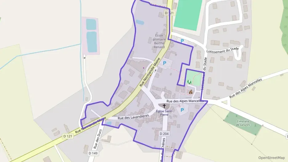 Maison 80 m² cinq pièces à vendre à Gesvres