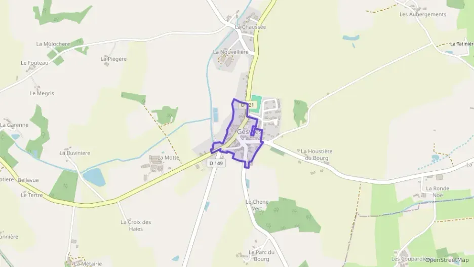 Maison 80 m² cinq pièces à vendre à Gesvres