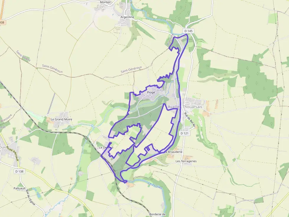 Maison 77 m² quatre pièces à vendre à Availles-Thouarsais