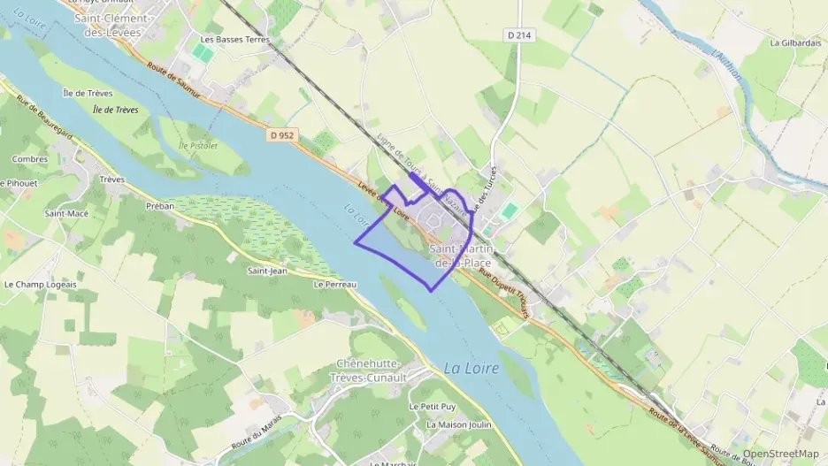 Maison 85 m² cinq pièces à vendre à Gennes-Val-de-Loire