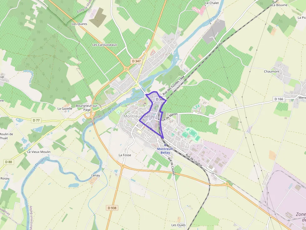 Maison 118 m² quatre pièces à vendre à Montreuil-Bellay