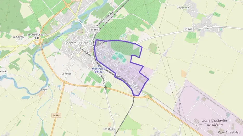 Maison 101 m² quatre pièces à vendre à Montreuil-Bellay