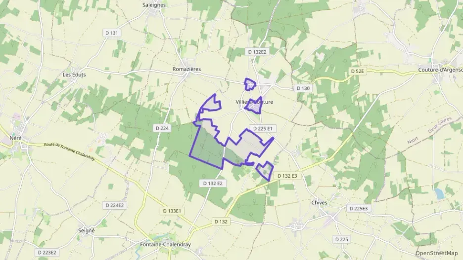 Maison 98 m² trois pièces à vendre à Villiers-Couture Maison 98 m² trois pièces à vendre à Villiers-Couture