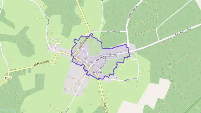 Maison 104 m² quatre pièces à vendre à Lerm-et-Musset