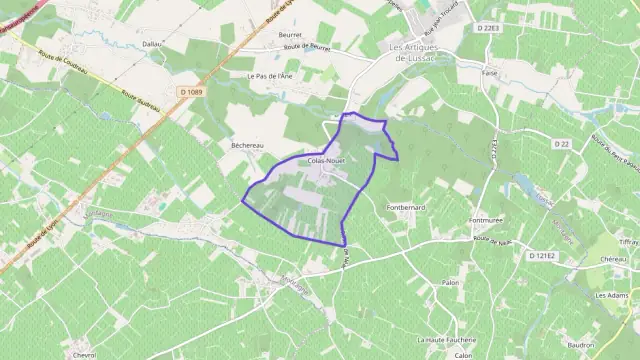 Maison 71 m² trois pièces à vendre à Les Artigues-de-Lussac