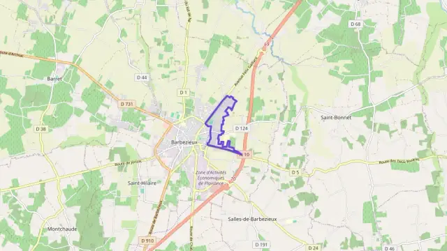 Maison 70 m² trois pièces à vendre à Barbezieux-Saint-Hilaire
