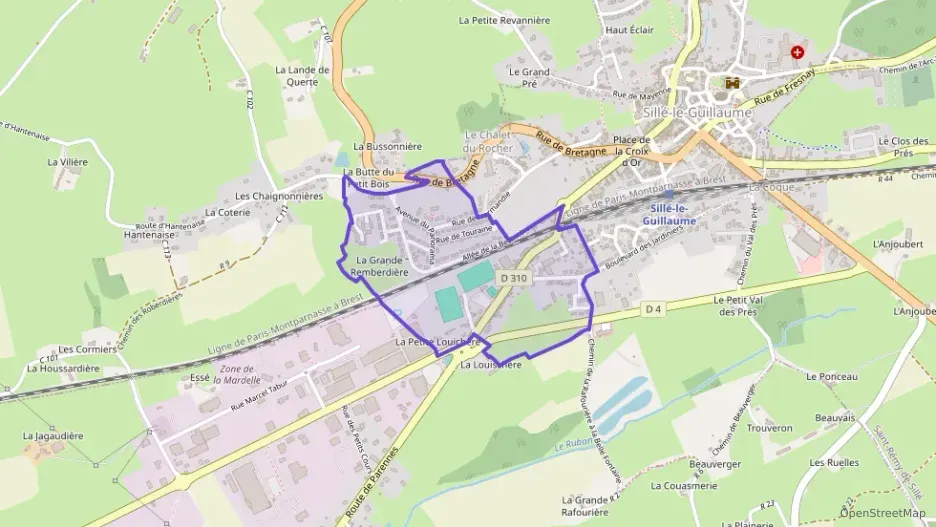 Maison 84 m² quatre pièces à vendre à Sillé-le-Guillaume