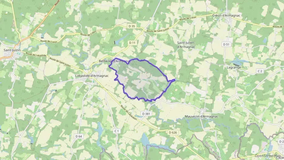 Maison 73 m² quatre pièces à vendre à Betbezer-d`Armagnac