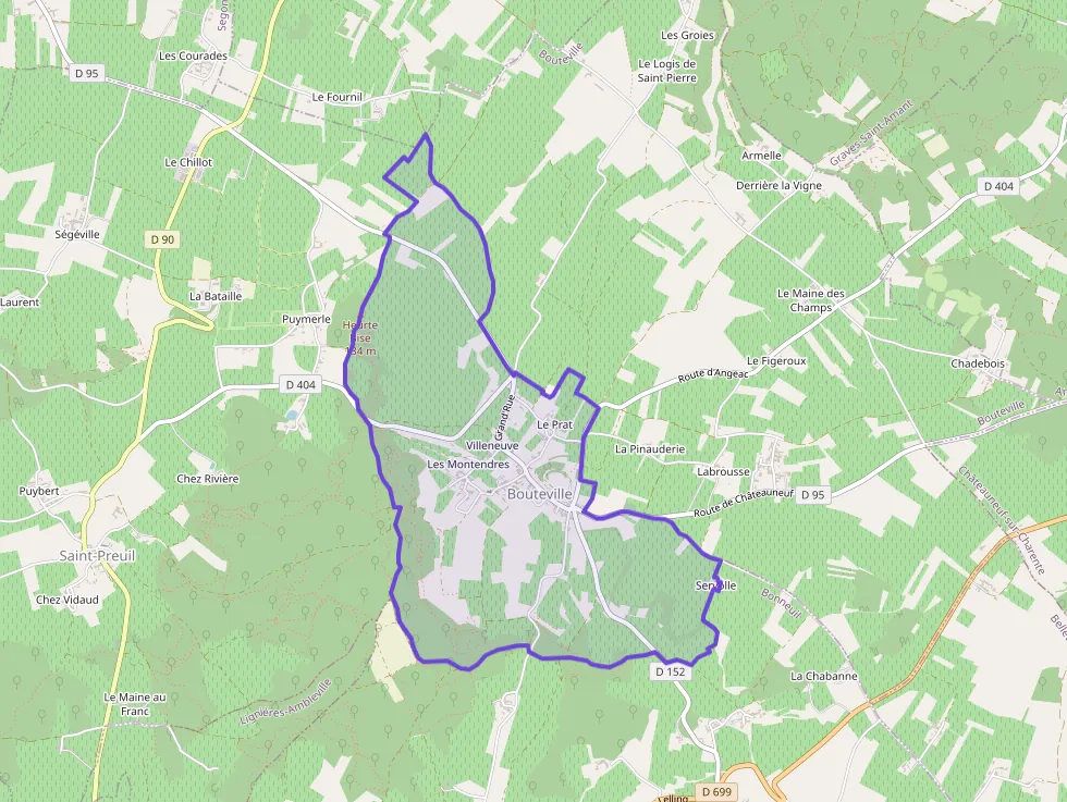 Maison 80 m² trois pièces à vendre à Bouteville