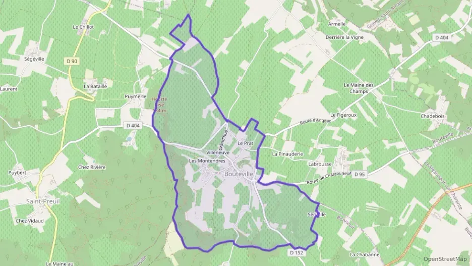 Maison 80 m² trois pièces à vendre à Bouteville Maison 80 m² trois pièces à vendre à Bouteville