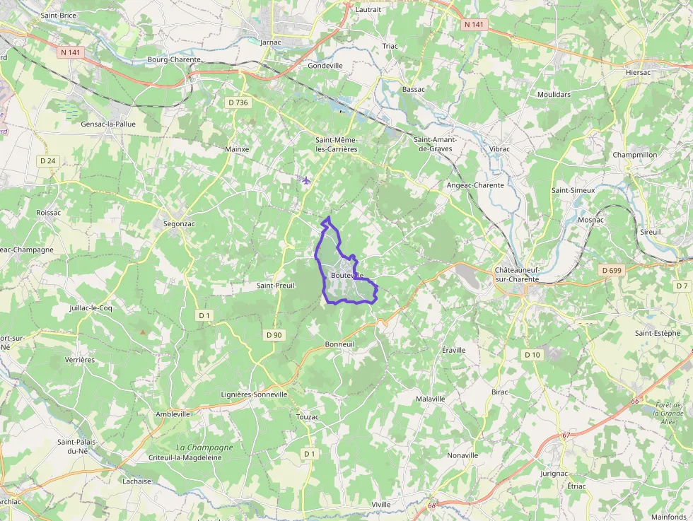 Maison 80 m² trois pièces à vendre à Bouteville